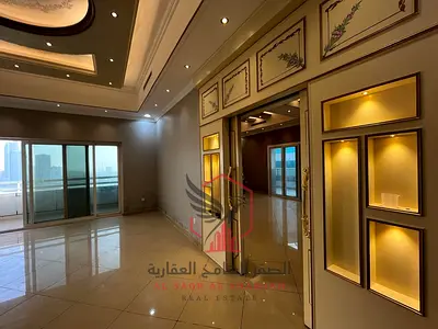 اطلاله بحريه | اكبر شقه دوبلكس مع صالتين | اربع غرف ماستر | تكييف مجاني | باركن مجاني