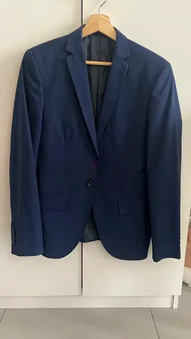 Navy Blue Men Blazer