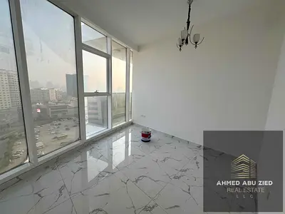 Luxury unit in Al Bustan, Ajman: 2 master BR & separate living room near LuLu & Nesto. Large kitchen, 3 baths, central AC, gym & free parking. 4 chequ
