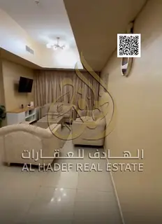 An excellent family apartment is available for annual rent in a prime location at Al Nuaimiya Towers