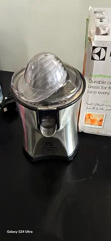 Electrolux Electric Citrus Juicer - Stainless Steel, Good Condition