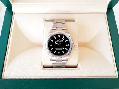 Rolex Explorer Black Dial 36mm
