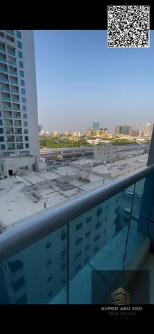 1BHK for yearly rent in City Tower, Ajman. Open view, good finishing, prime location close to all s