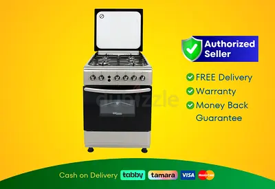 Super General 60X60Cm Freestanding Gas-Cooker,  Brand New | Warranty | FREE Delivery | SHJ7526