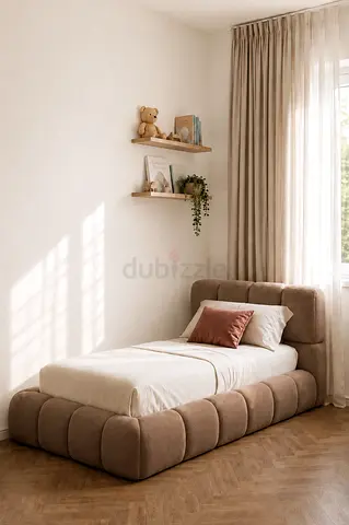 Stylish twin size Bed with Spring mattress Double size bed