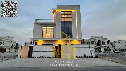 An unmissable residential and investment opportunity in Al Aliyah, Ajman! A luxurious villa featuring a sophisticated modern design and spacious inter