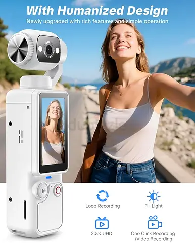 OZCT - 4K Ultra HD Handheld Gimbal Camera