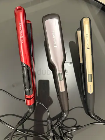 Set of 3 Remington Hair Straighteners — Used, Working