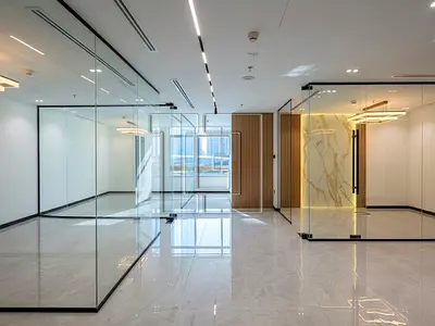 Fully Upgraded Office for Rent | Fortune Executive Tower | Marina View | Glass Partitions