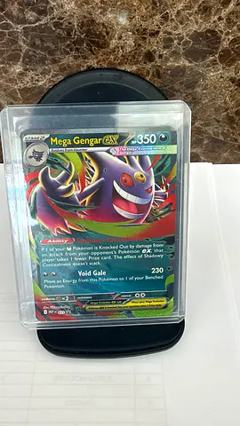 Shadow Rider Mega Gengar EX Full Art Pokémon Card (Sleeved)