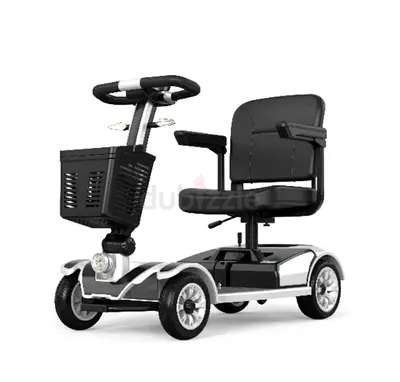 Megawheels S01 Portable 4-Wheel Electric Mobility Scooter with Rotating Seat Removable Batery