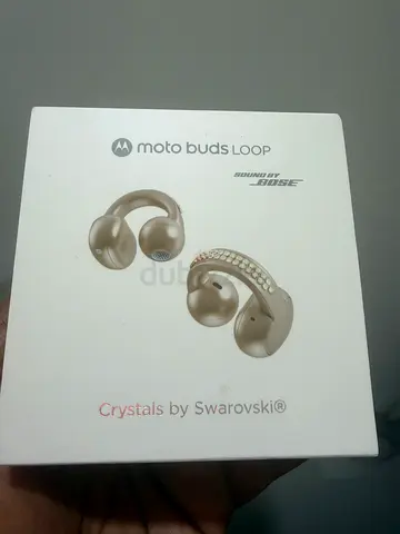 Motorola moto buds loop wireless earbuds (Crystals by Swarovski) - Like new