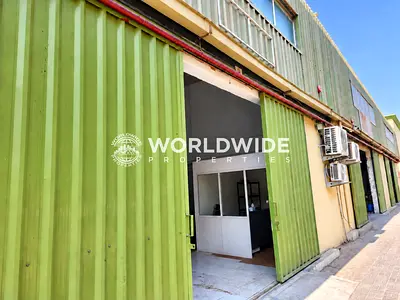 45 KW Power | 2,200 SQ FT. Warehouse for RENT with Excellent Condition | Al Jurf industrial Area, Ajman
