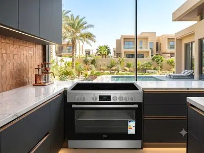 Beko 90×60cm Electric Cooker – Spacious Cooking Range