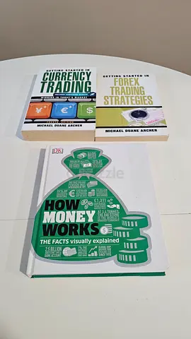How Money Works; Currency Trading & Trading Strategies — Set of 3 finance books