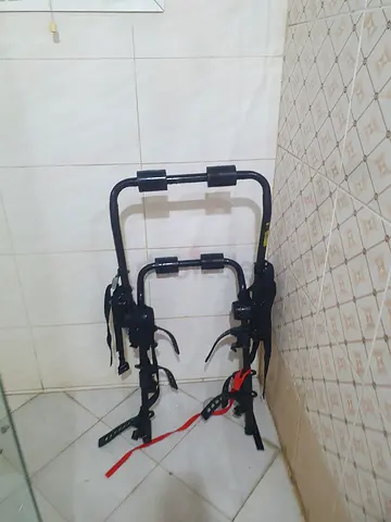 Used 2-Bike Car Rear Trunk Mount Rack - Foldable