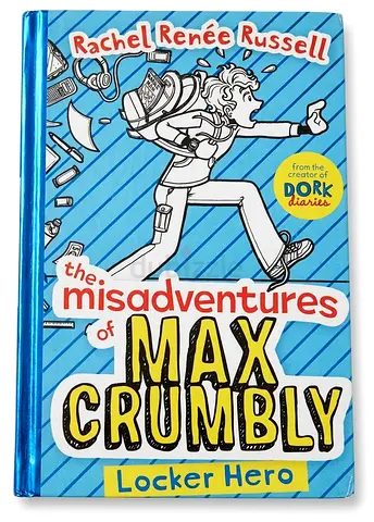 The Misadventures of Max Crumbly: Locker Hero by Rachel Renée Russell - paper back and middle school