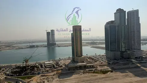 One Bedroom Apartment with Living Room in Al Mamzar with Free Parking Built In Wall Wardrobes Balcony Spacious Areas Open Kitchen Sea View