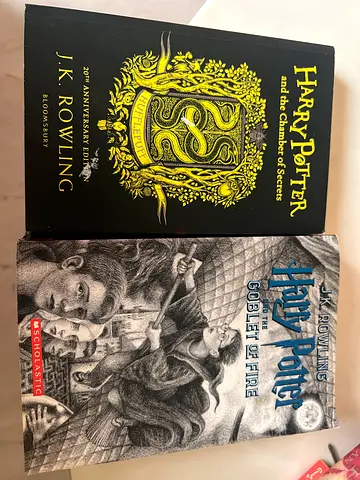 Harry Potter Chamber of Secrets (20th Anniversary) & Goblet of Fire - Set of 2