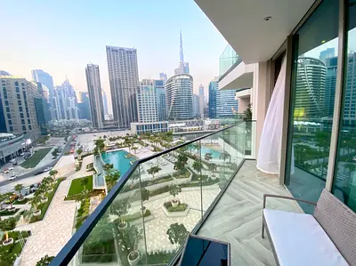 Partial Burj Khalifa View | Furnished