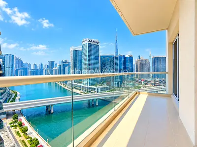Burj Khalifa and Canal View | Furnished | Vacant