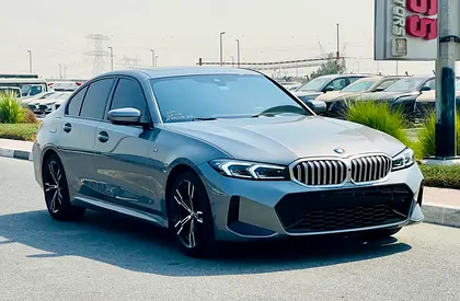 2024 BMW 320i M SPORT- GCC Specs - Like New - ONLY 22,000 KM WARRANTY+SERVICE AGMC