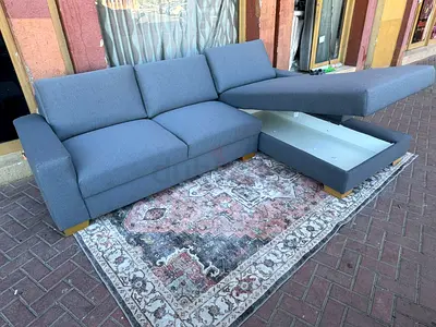 In IKEA L Shape Sofa With Storages