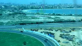 2BR Hall for Annual Rent in Al Mamzar Sharjah Free Parking 2 Balconies Free Gym Pool Huge Space Mast