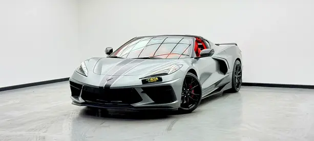 2023 Chevrolet Corvette C8 3LT 70th Anniversary Edition, Full Chevrolet Service History, GCC