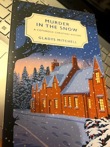 Murder in the Snow by Gladys Mitchell - Cotswold Christmas Mystery (paperback)