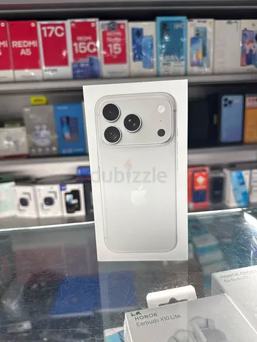 18 pro 256 TDRA (Silver) Sealed Apple iPhone Brand New in Box