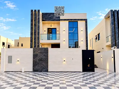 Villa for sale in Al Zahia; featuring a unique, modern, and sophisticated design.