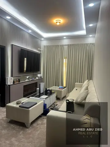 For Sale - Freehold - 385K Cash - Pool - 2 Parking - Master BR - Spacious Hall - Balcony Open View - Closed Kitchen -Luxury Finishes-2Bath-Central AC