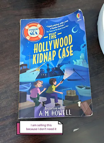 The Hollywood Kidnap Case by A. M. Howell - Mystery for Young Readers