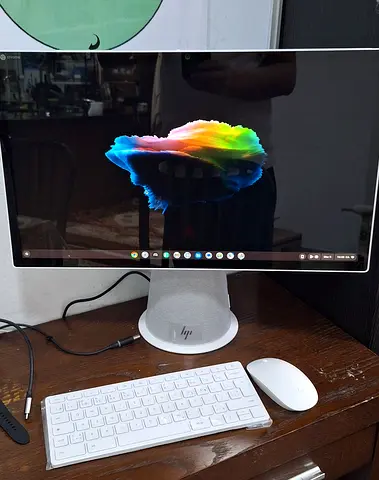 21.5" New HP All-in-One Touchscreen Monitor with Wireless Keyboard & Mouse