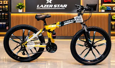 Lazer Star Full-Suspension Mountain Bike - 26" New