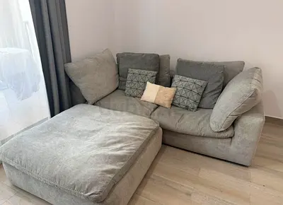 Pan Emirates Pianca corner modular sofa feather filled
