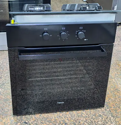 Teka Brand new Built-in Gas oven & Gas Cooktop 60cm Black 4 Burners