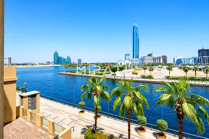 Luxury Waterfront Living | Spacious 3BR + Maid