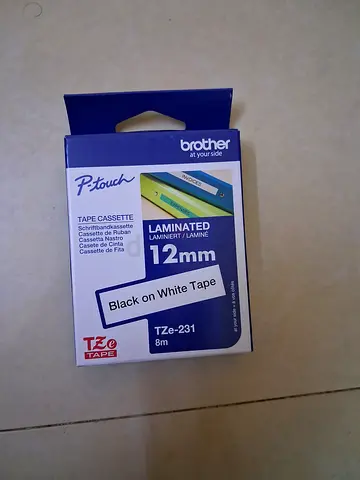 Brother leabling machine tape