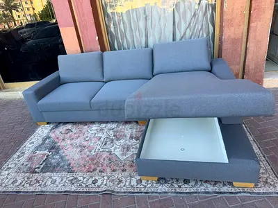 ikea Svalbard L Shape Sofa with storage