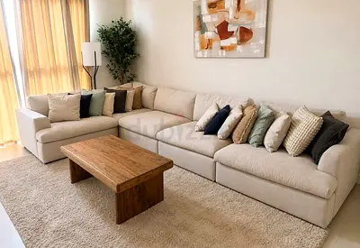 Feather 🪶 filled Modular sofa pan Emirates