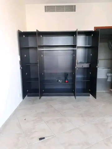 Brand new 4door wardrobe with mirror available