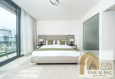 Luxury Furnished 5BR Villa for Rent in Al Hamriyah, Ajmal Makan – 5 Master Bedrooms, Pool, Garden, BBQ Area & 7 Bathrooms