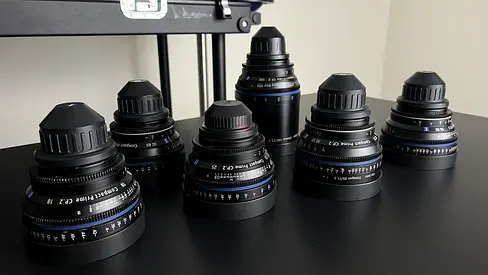 Zeiss Compact Prime CP.2 set of 6