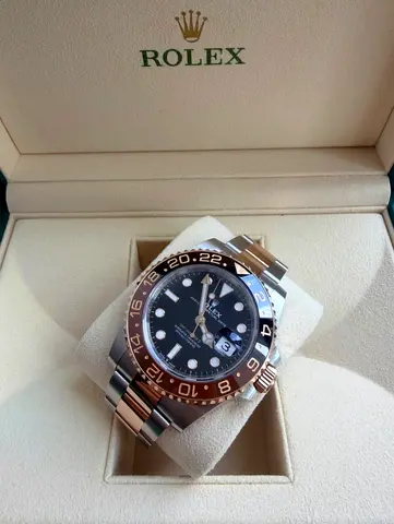 Rolex GMT Master Rootbeer Two Tone 1:1