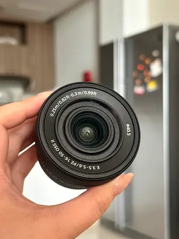 Sony E PZ 16-50mm F3.5–5.6 OSS II Lens