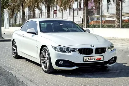 AED 2742/month | 2015 BMW 4-Series 420i Convertible | GCC Specs | Ref#530665