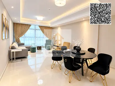 فرصة سكن فاخرة للإيجار في أبراج غلفا – مؤثثة بالكامل, مناسب للعائلات مع باركن وجيم ومسبح وحديقة اطفال