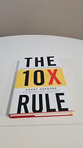 The 10X Rule by Grant Cardone - Hardcover